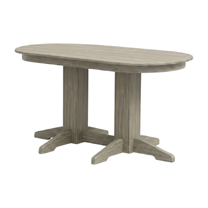 Keystone Amish Co. Poly Composite Oval Outdoor Dining Table
