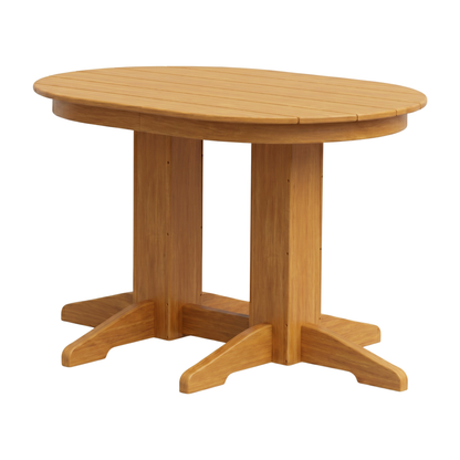Keystone Amish Co. Poly Composite Oval Outdoor Dining Table
