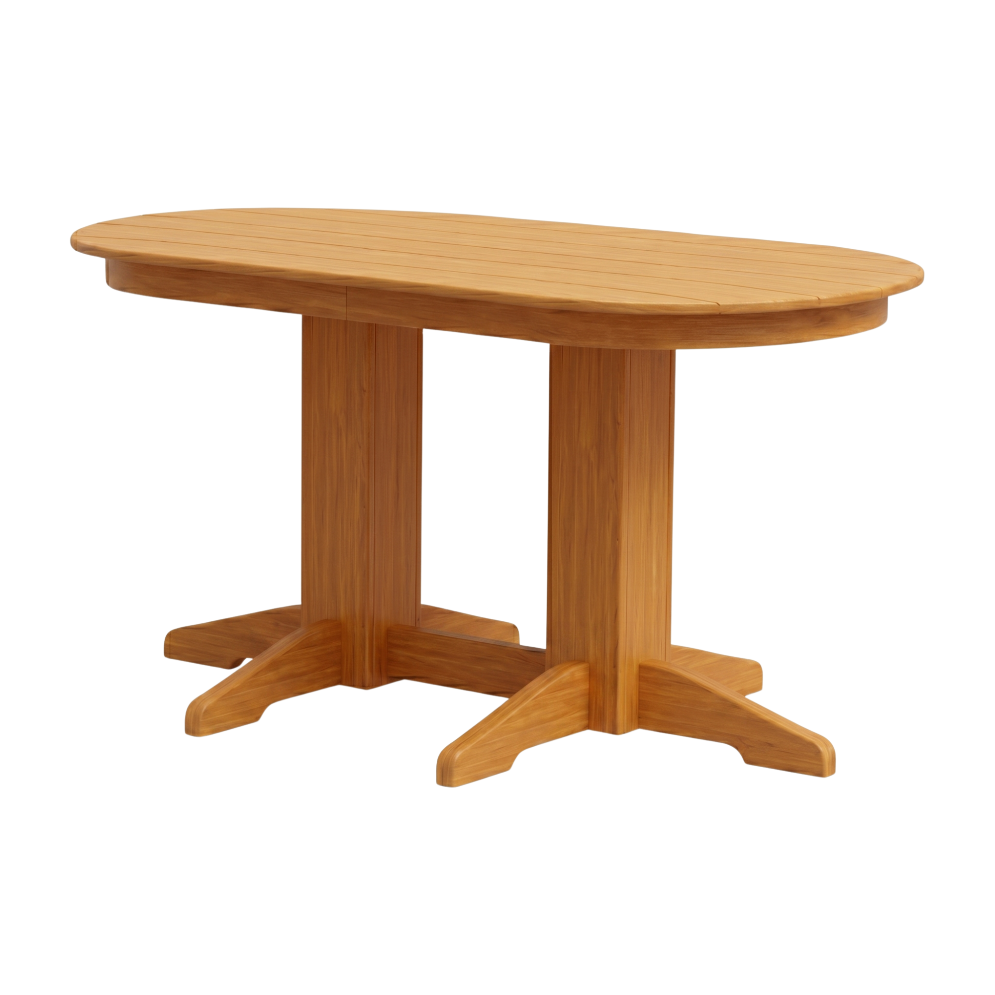 Keystone Amish Co. Poly Composite Oval Outdoor Dining Table