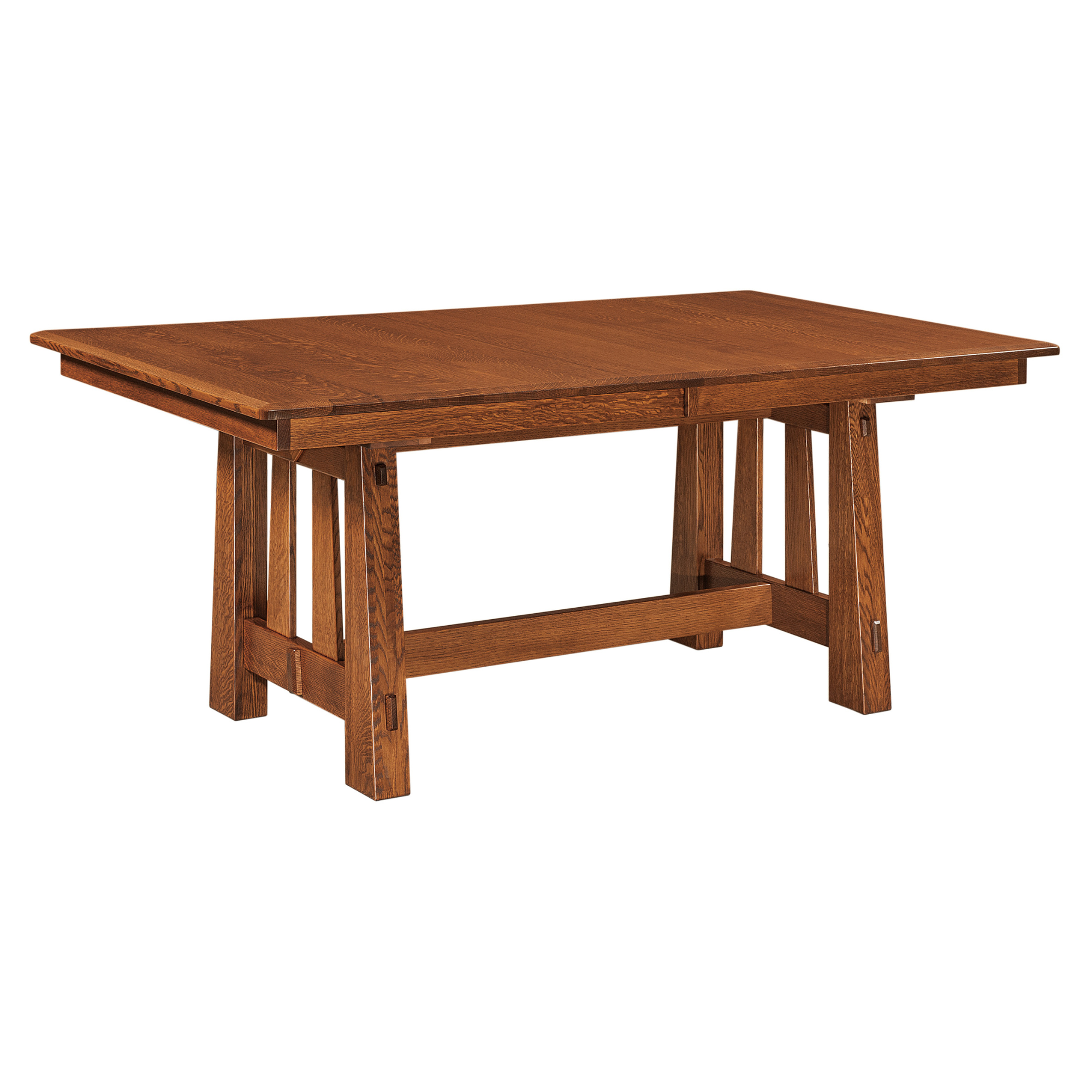 Hoosier Timbercraft Luther White Oak Trestle Table