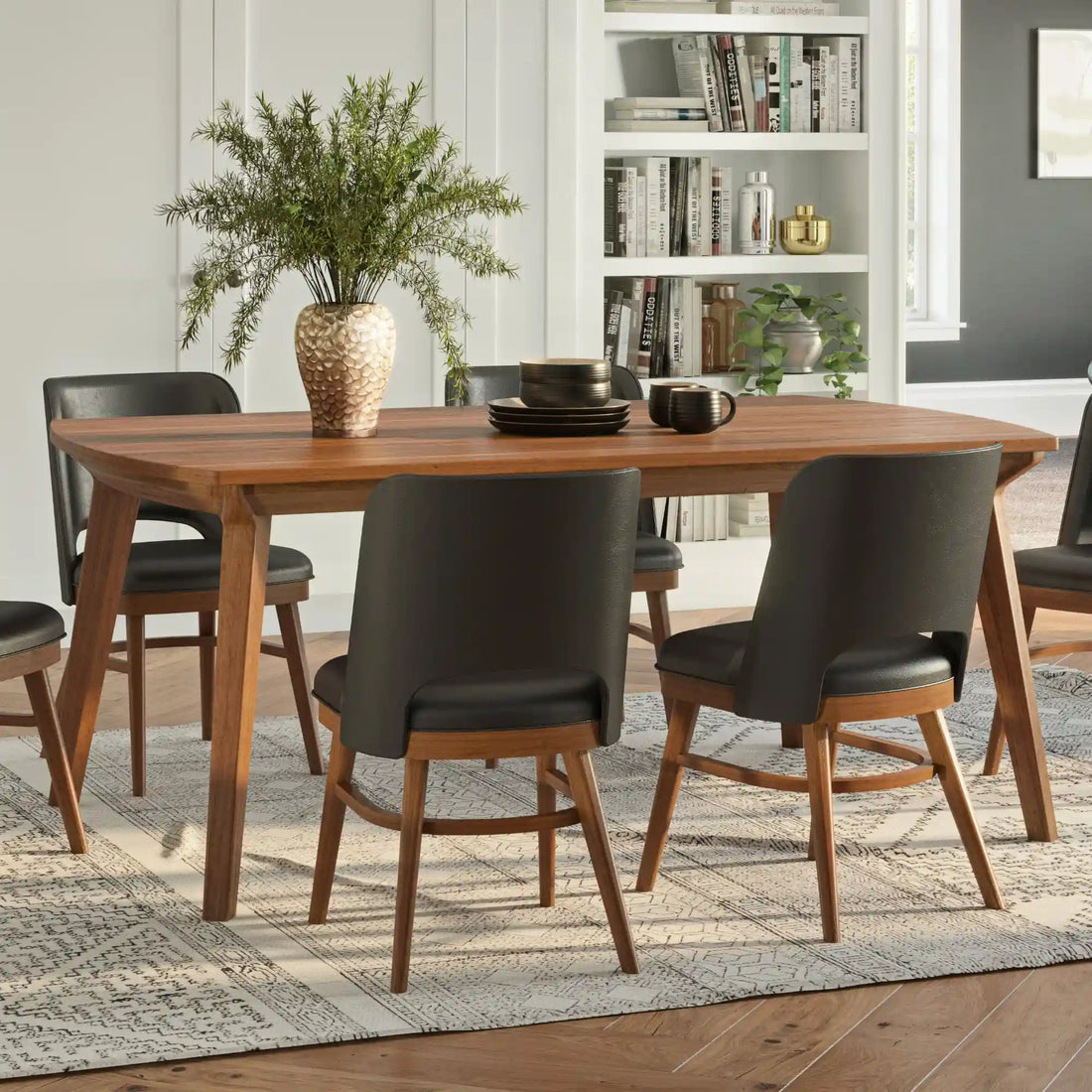 Hoosier Timbercraft Dunlap Mid-Century Modern Dining Table