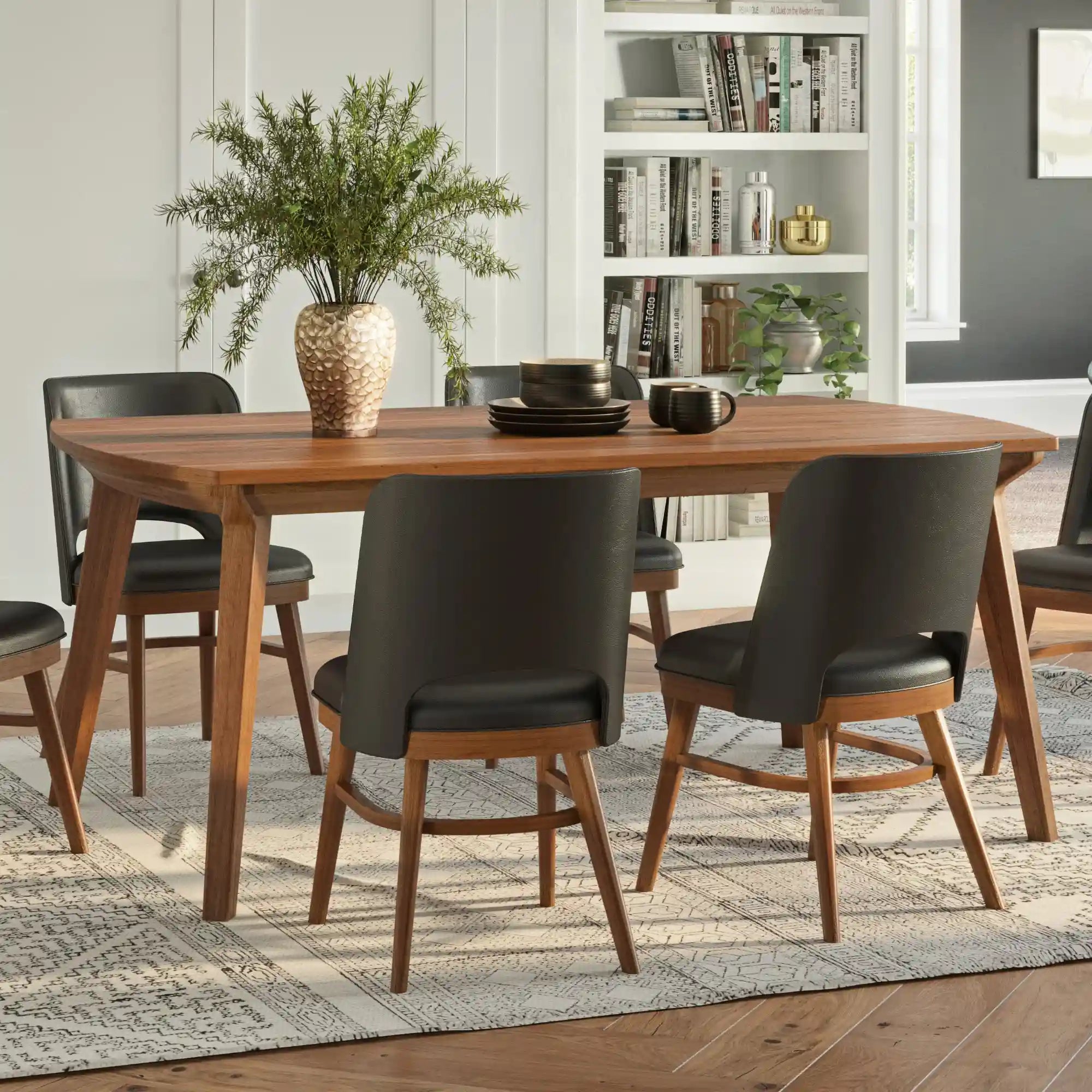 Hoosier Timbercraft Dunlap Mid-Century Modern Dining Table