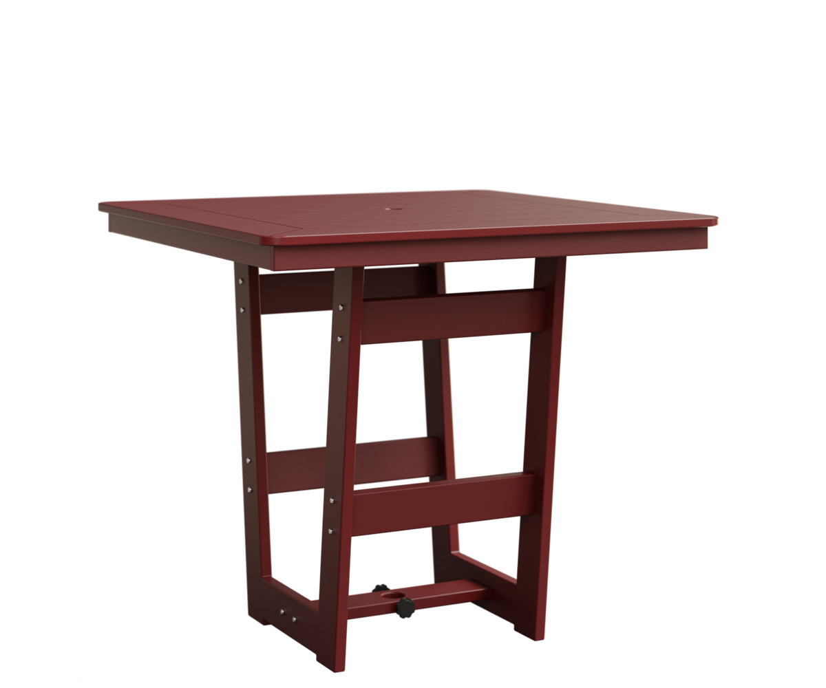 Berlin Gardens Hudson 40″ Outdoor Poly Lumber Square Counter Height Table