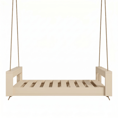 Amish Casual Lancaster Daybed Swing Bed, Full Relaxed Khaki
