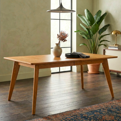 Hoosier Timbercraft Hoffman Mid-Century Modern Dining Table