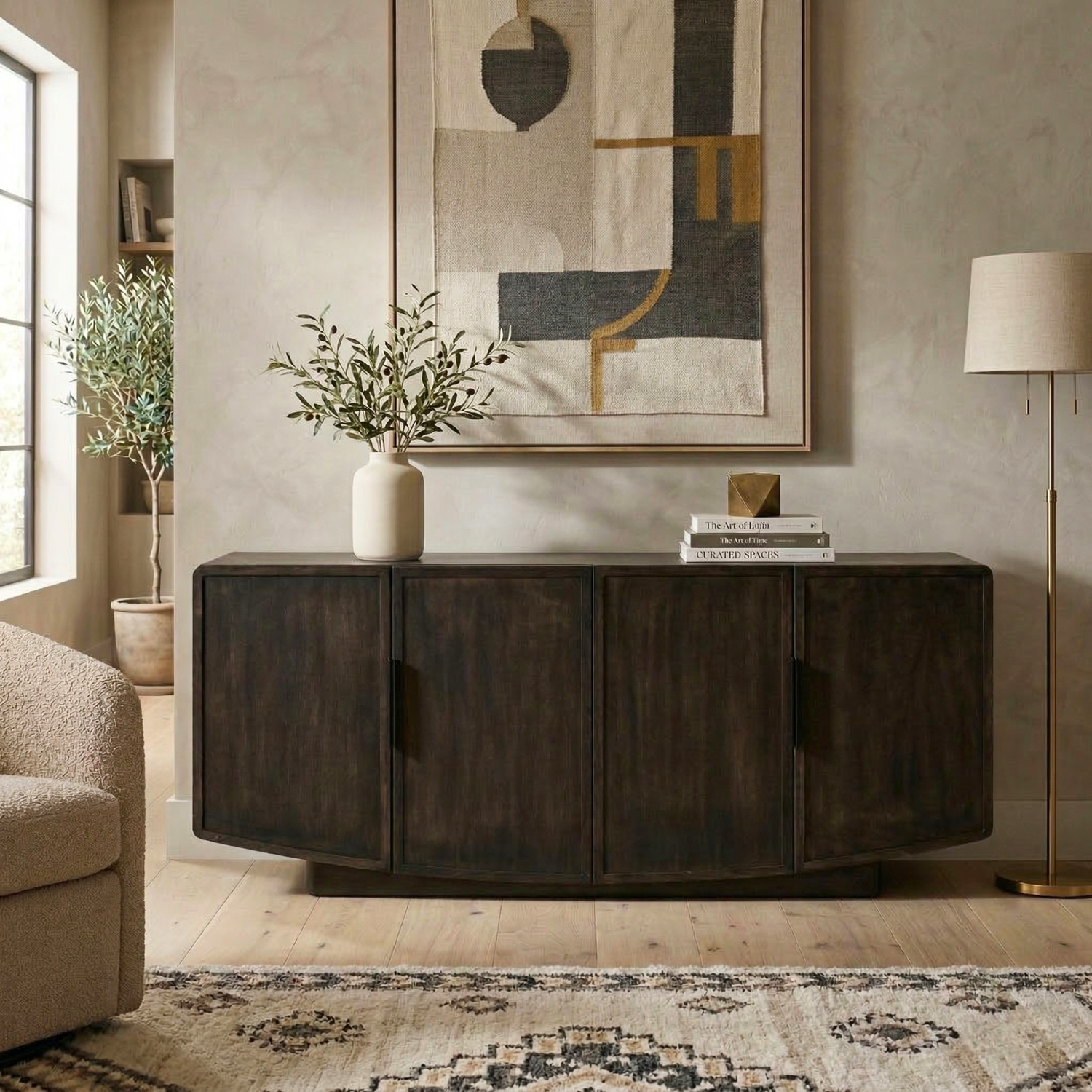 Hoosier Timbercraft Kennedy Credenza Sideboard Server