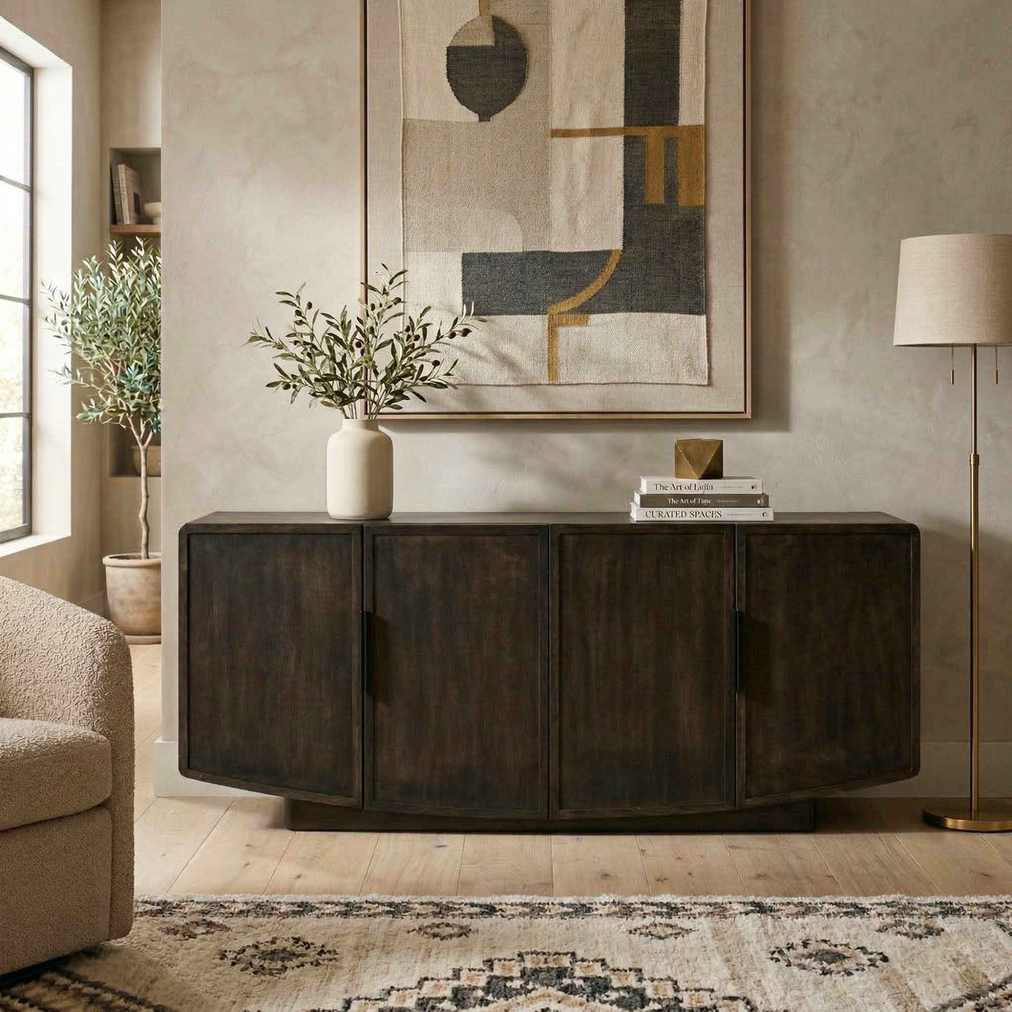 Hoosier Timbercraft Kennedy Credenza Sideboard Server