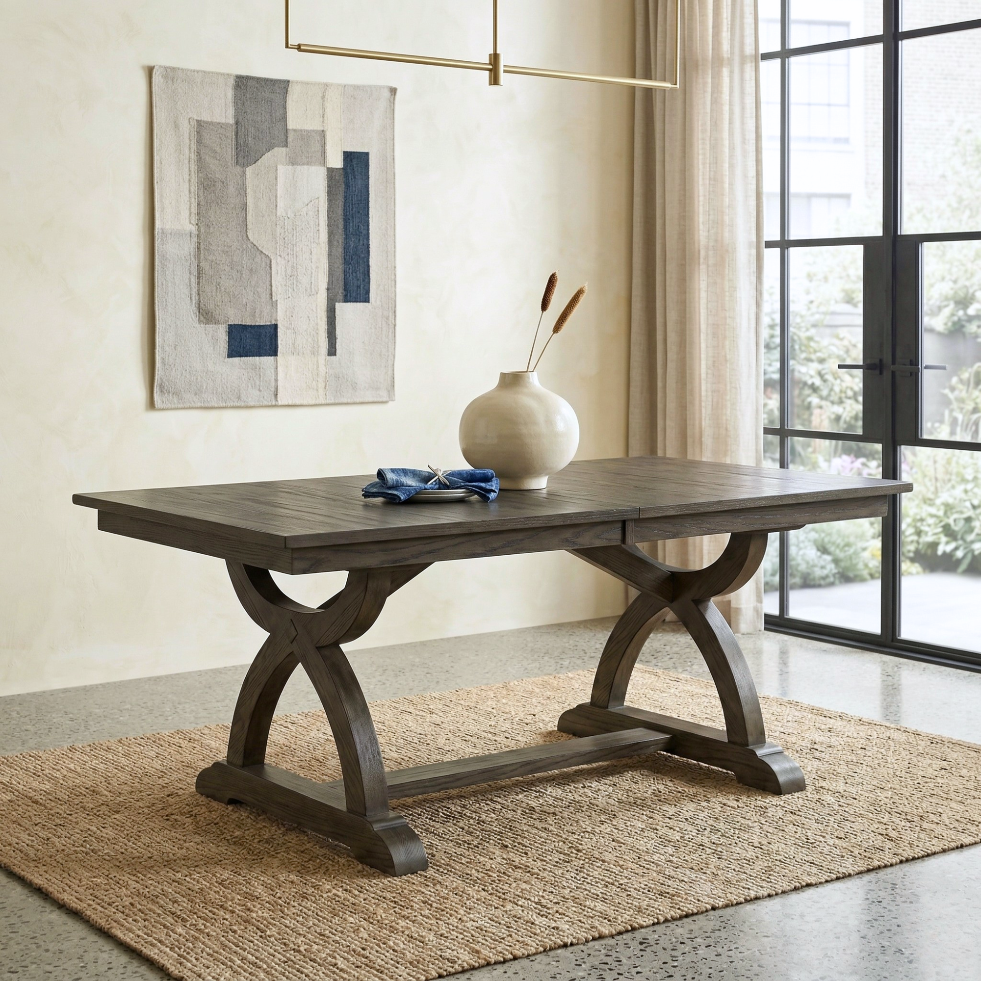 Hoosier Timbercraft Windsor Rectangular Counter Height Dining Table