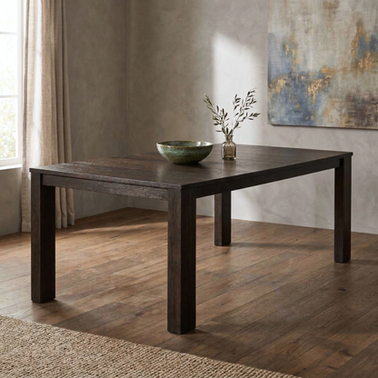 Hoosier Timbercraft Plymouth Rectangular White Oak Dining Table