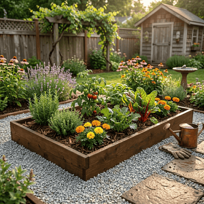 Keystone Amish Co. Red Cedar Raised Garden Bed
