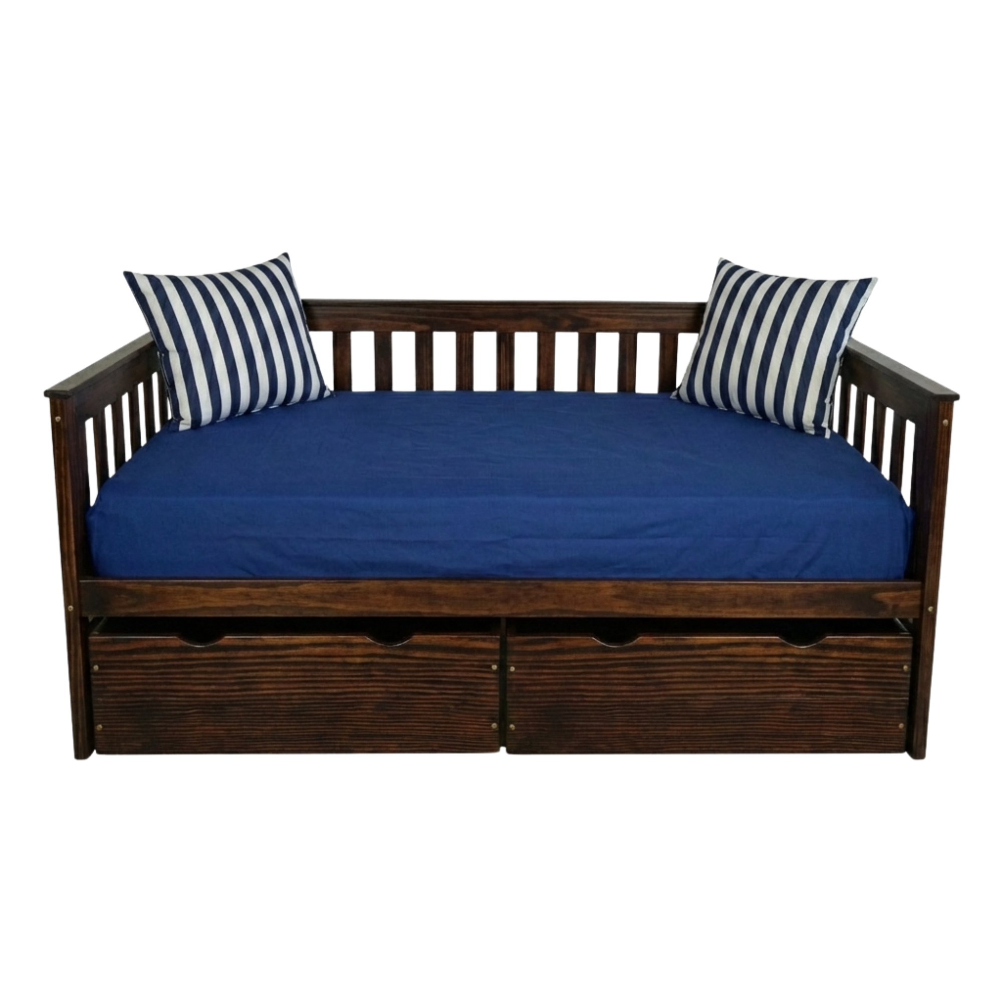 Versaloft Mission Amish Made Daybed Frame with 2-Piece Drawers