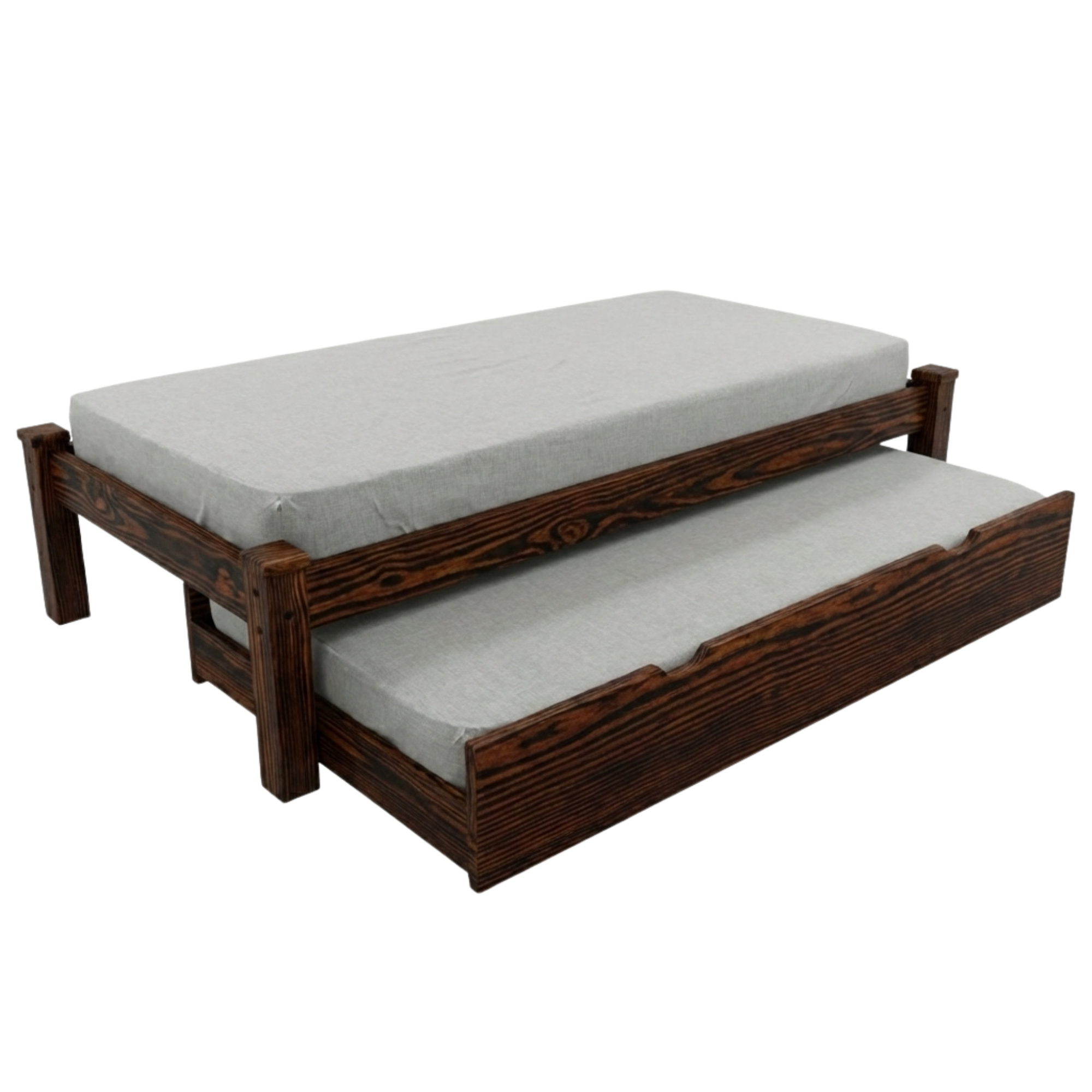 Versaloft Homestead Amish Made Bed Frame with Trundle Unit