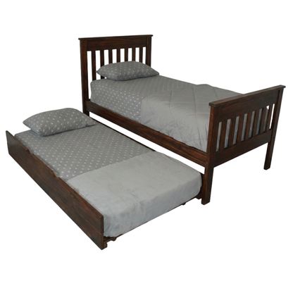 Versaloft Harmony Amish Made Bed Frame with Trundle Unit