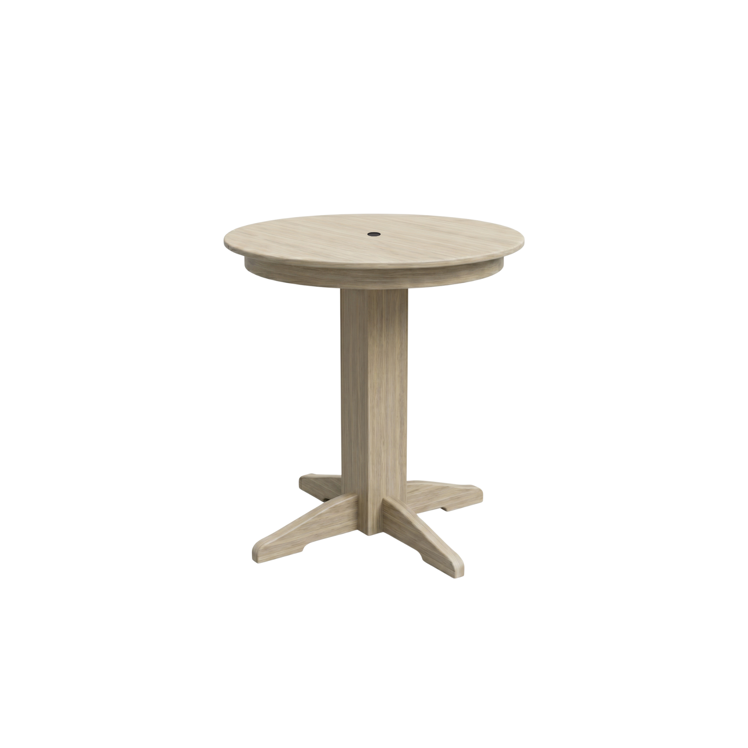 Keystone Amish Co. Round Poly Lumber Counter Height Table