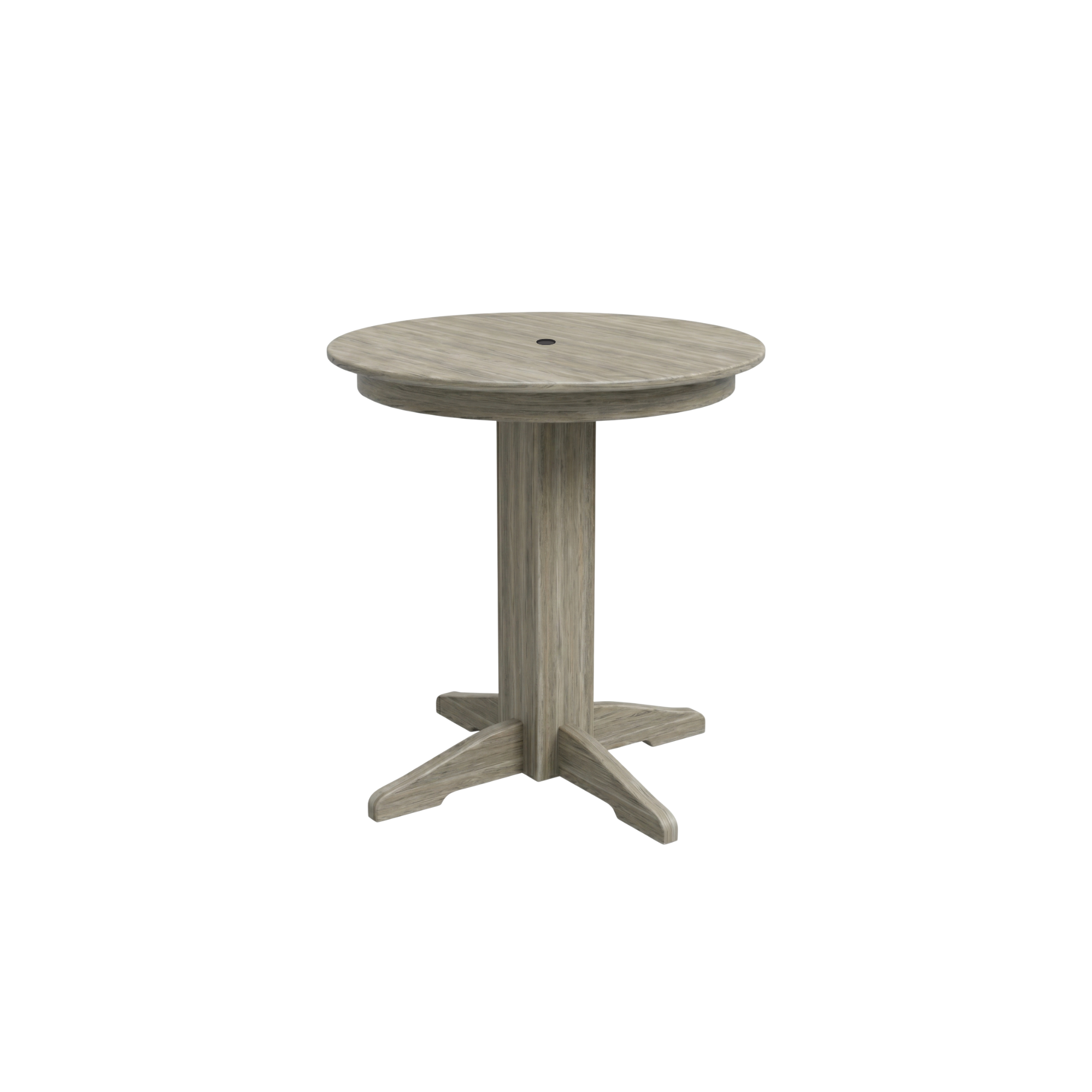 Keystone Amish Co. Round Poly Lumber Counter Height Table