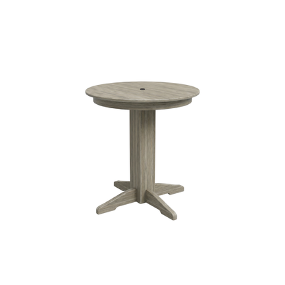 Keystone Amish Co. Round Poly Lumber Counter Height Table