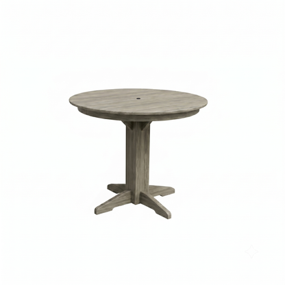 Keystone Amish Co. Round Poly Lumber Counter Height Table