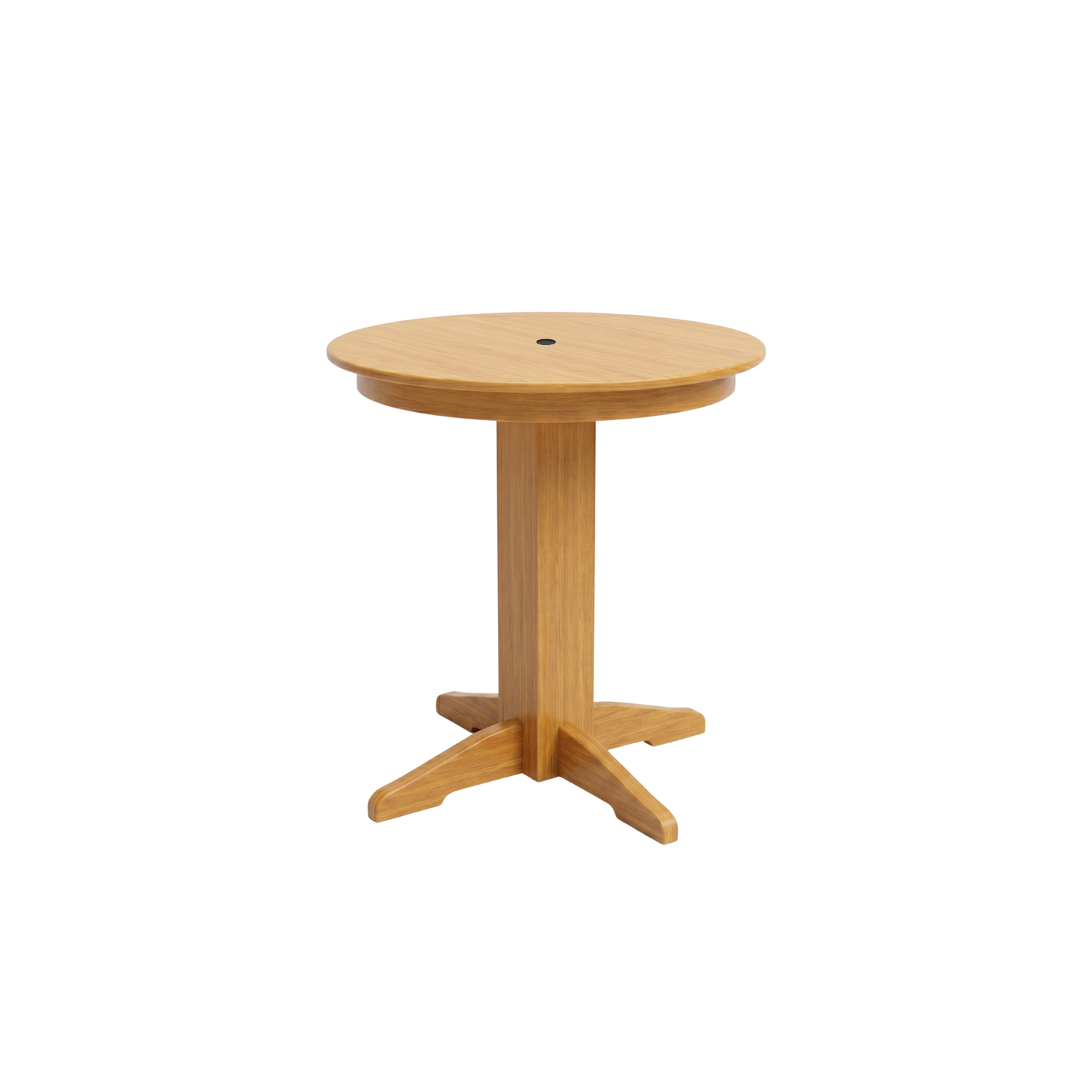 Keystone Amish Co. Round Poly Lumber Counter Height Table