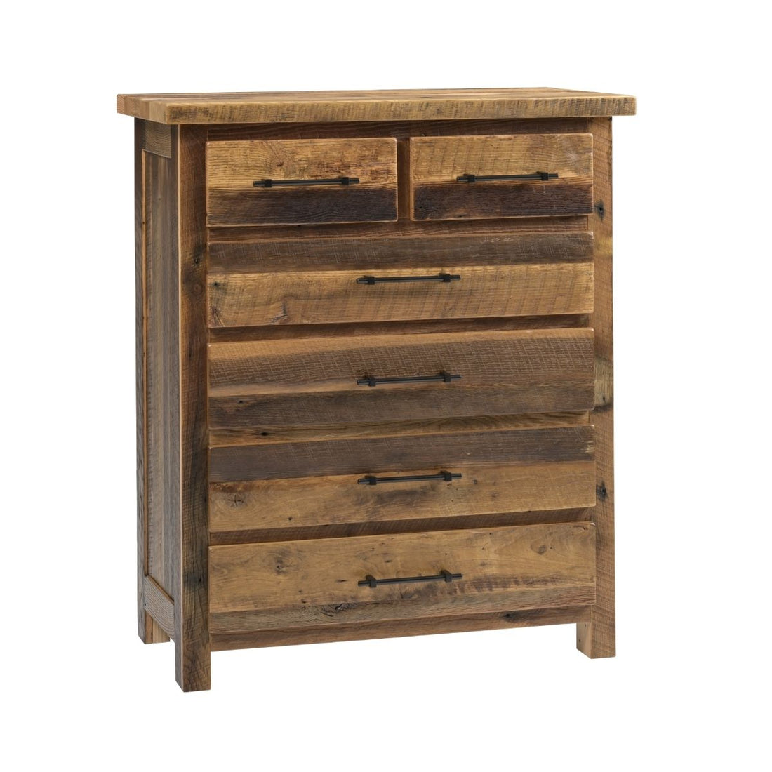 Legacy Estate Rowan Reclaimed Barnwood 6-Drawer Chest