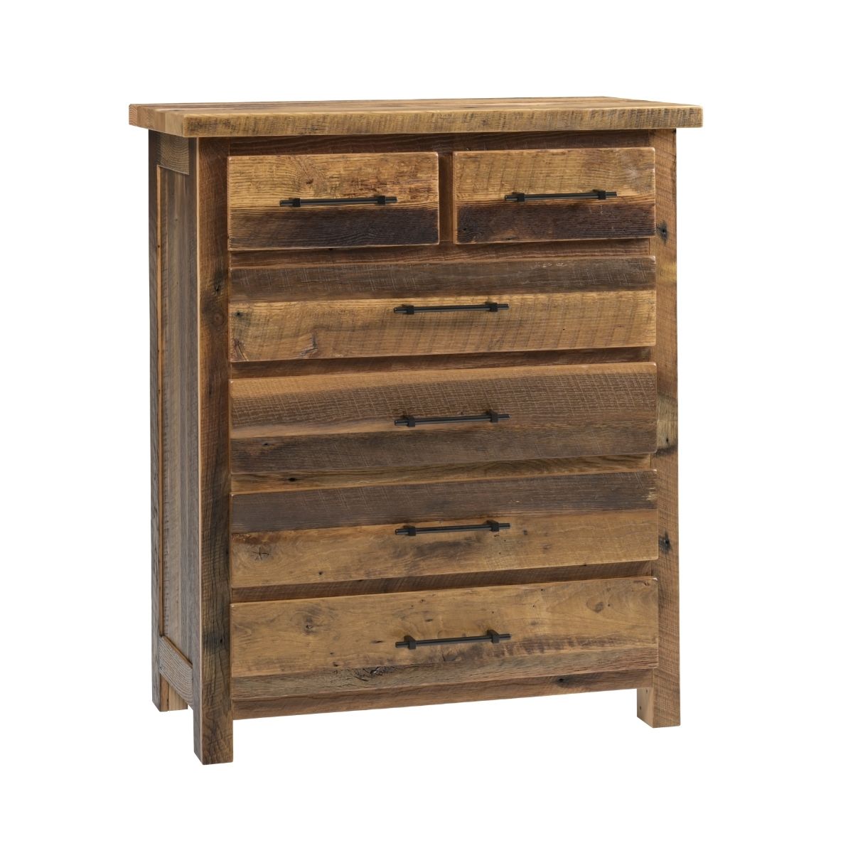 Legacy Estate Rowan Reclaimed Barnwood 6-Drawer Chest