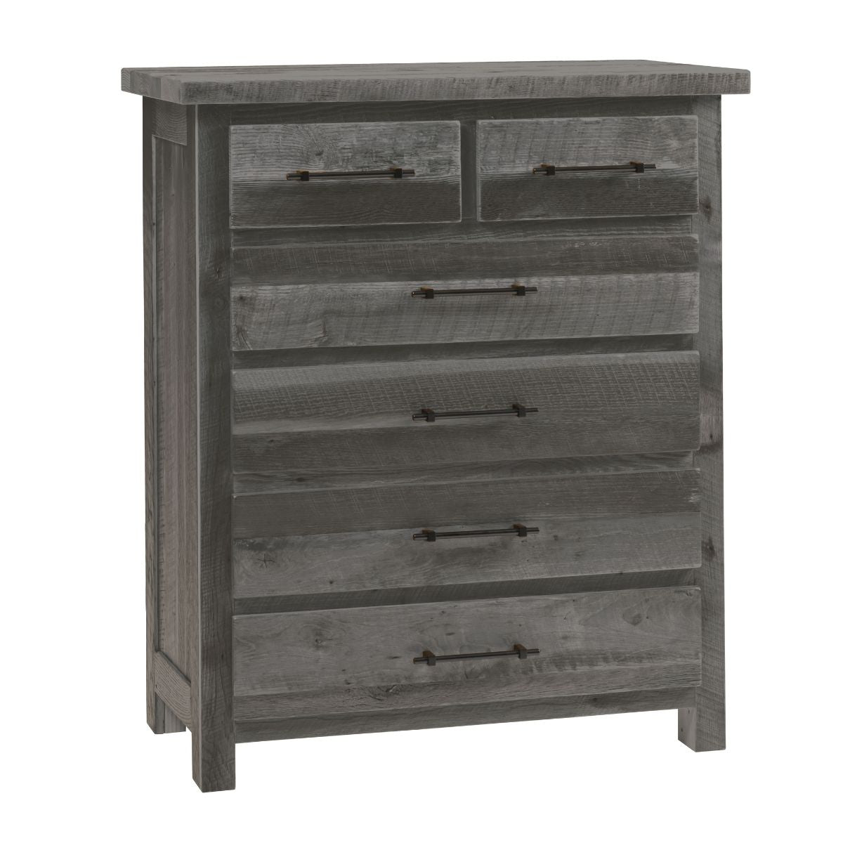 Legacy Estate Rowan Reclaimed Barnwood 6-Drawer Chest