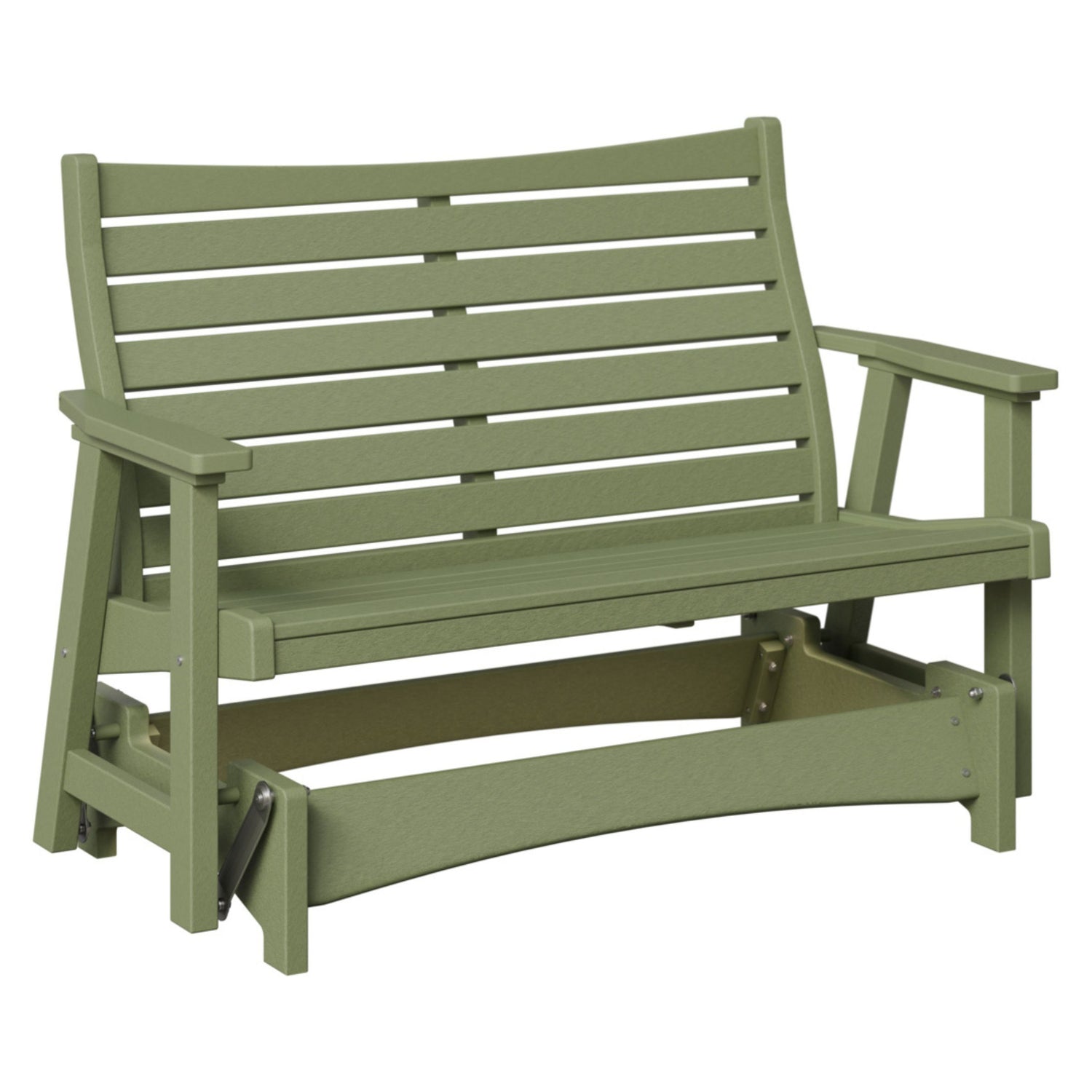 Berlin Gardens Bristol Poly Lumber Double Glider