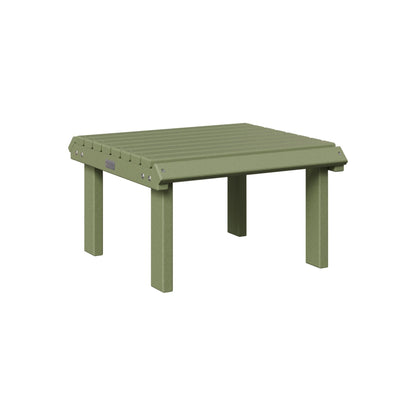 Berlin Gardens Outdoor Poly Lumber Stationary Footstool