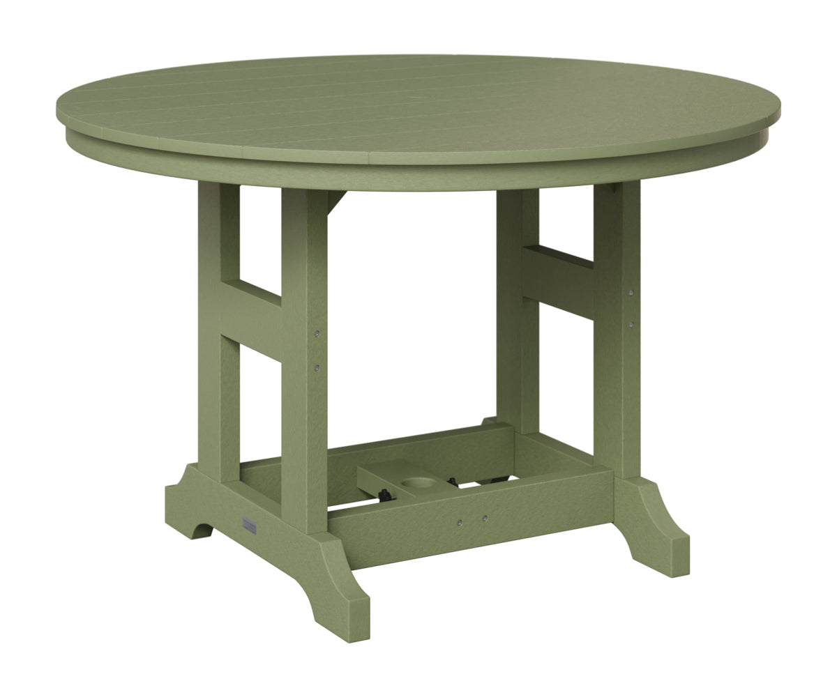 Berlin Gardens Garden Classic 48″ Round Poly Lumber Dining Table