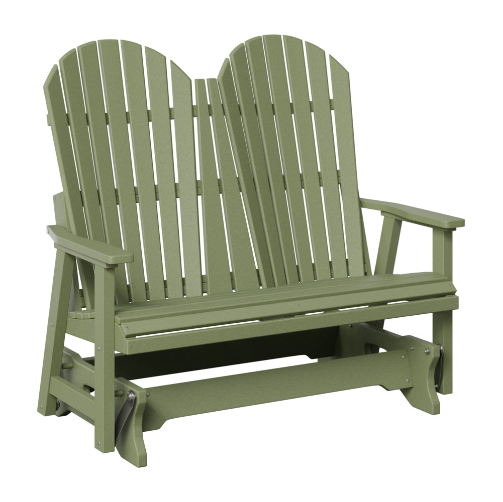 Berlin Gardens Comfo Back Poly Lumber Double Glider