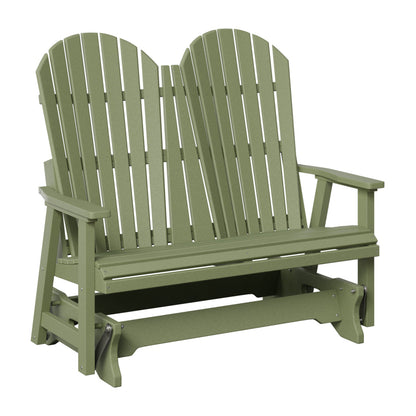 Berlin Gardens Comfo Back Poly Lumber Double Glider