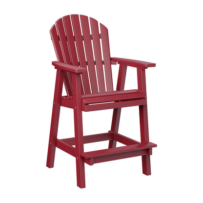 Berlin Gardens Comfo Back Poly Lumber Bar Chair