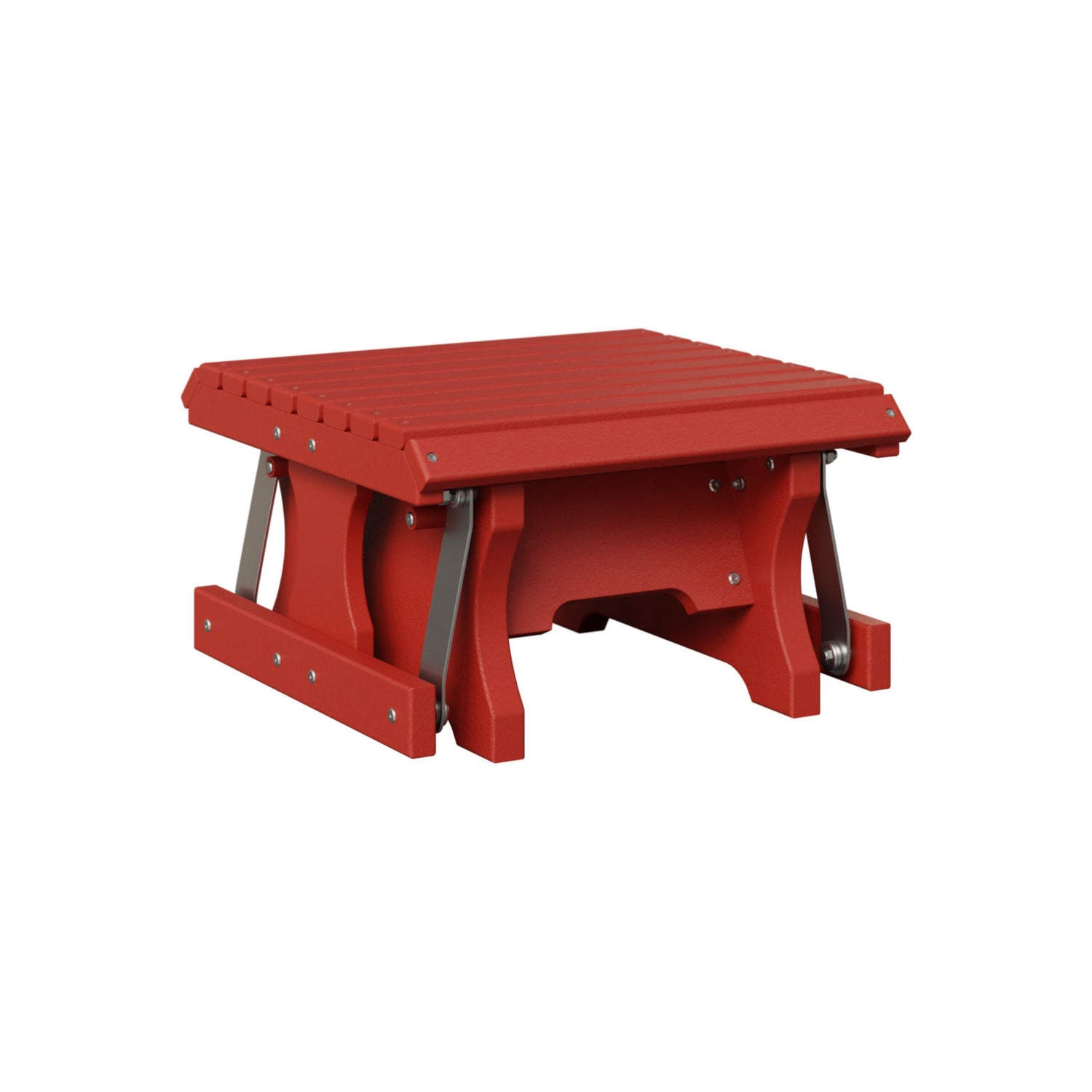 Berlin Gardens Outdoor Poly Lumber Gliding Footstool