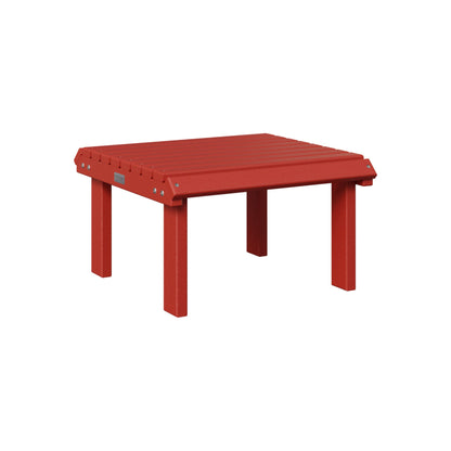 Berlin Gardens Outdoor Poly Lumber Stationary Footstool