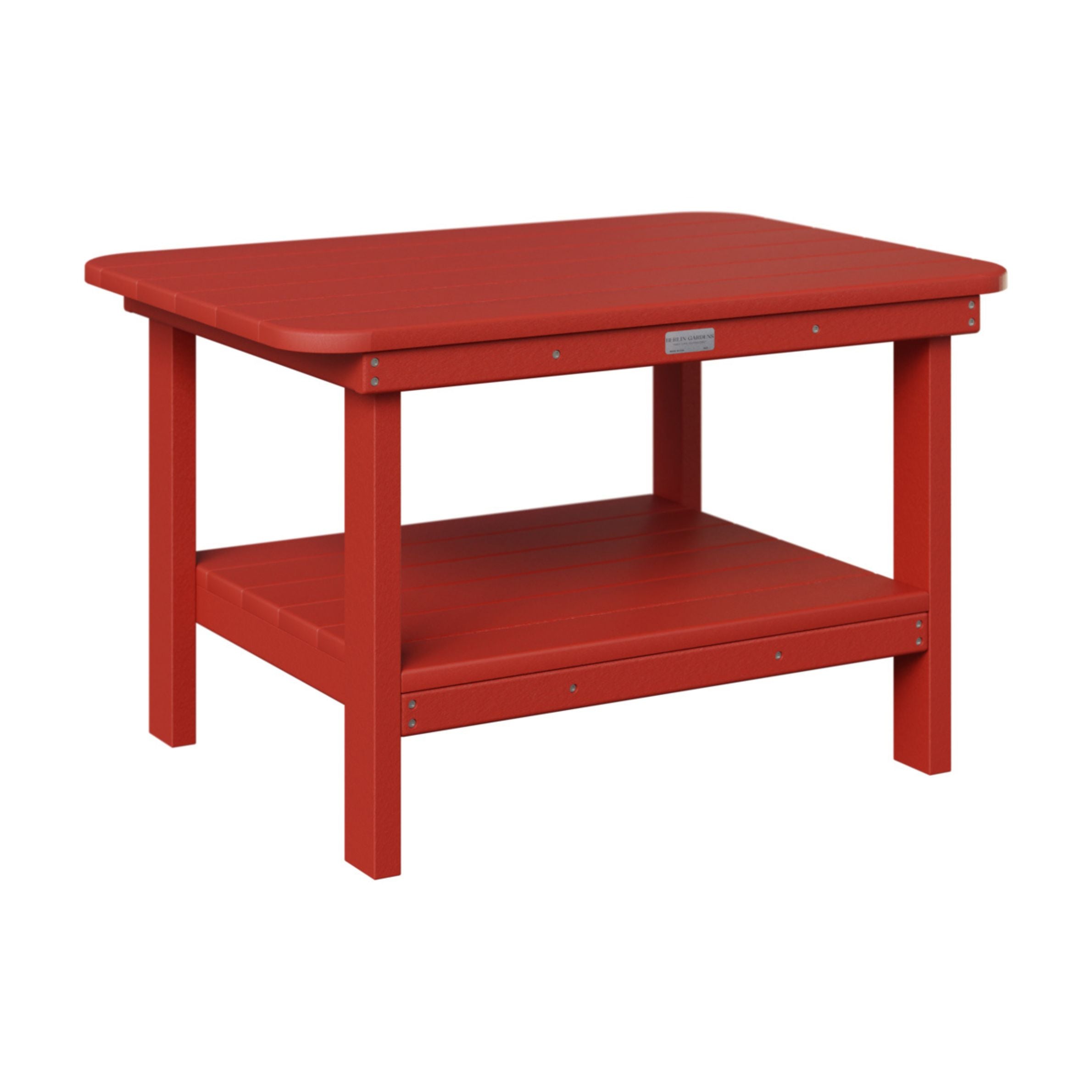 Berlin Gardens Outdoor Poly Lumber Rectangle Coffee Table