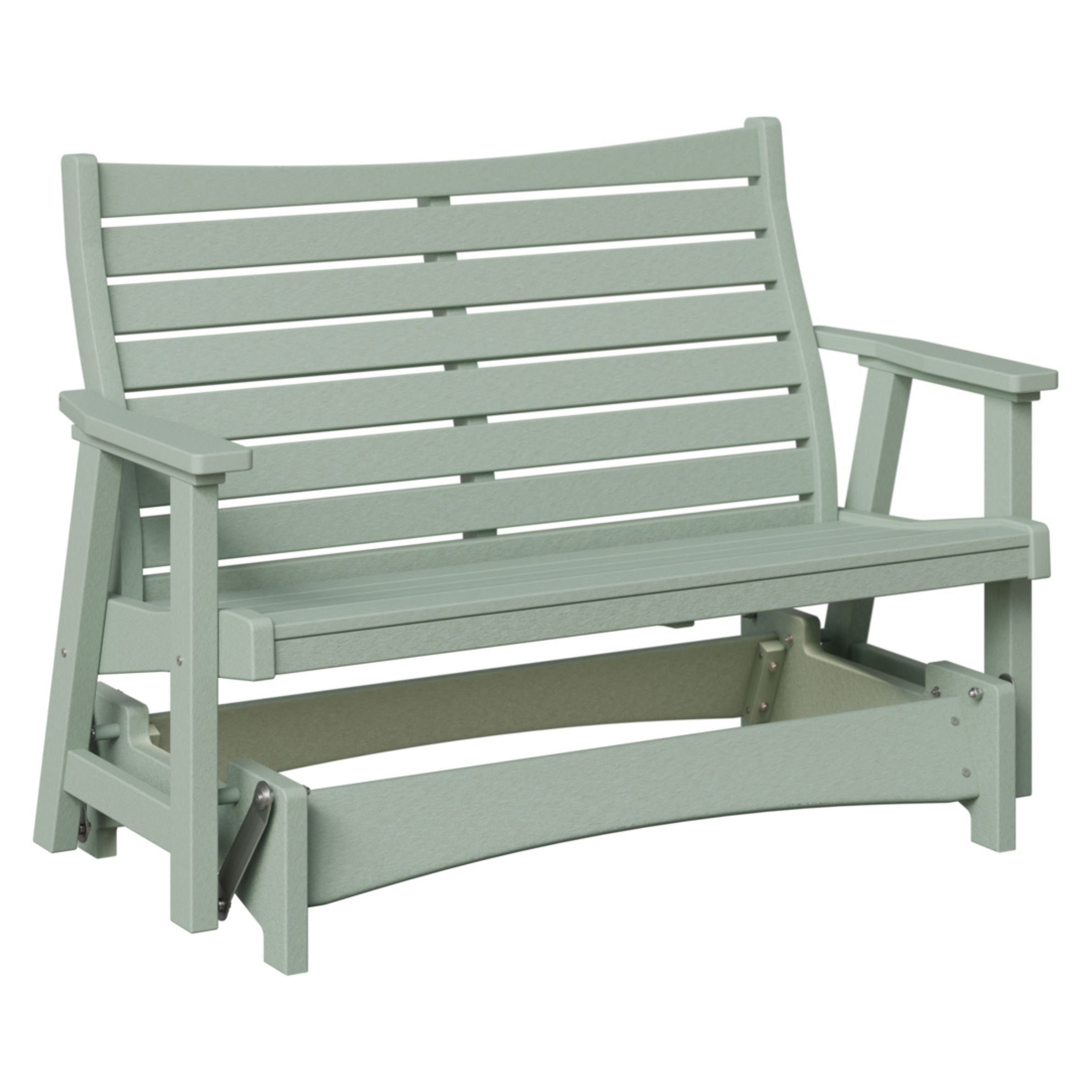 Berlin Gardens Bristol Poly Lumber Double Glider