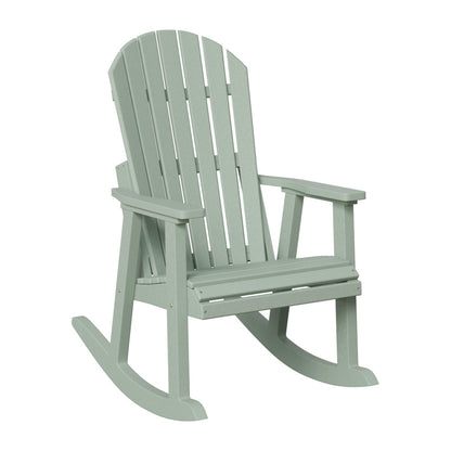 Berlin Gardens Comfo Back Poly Lumber Rocker
