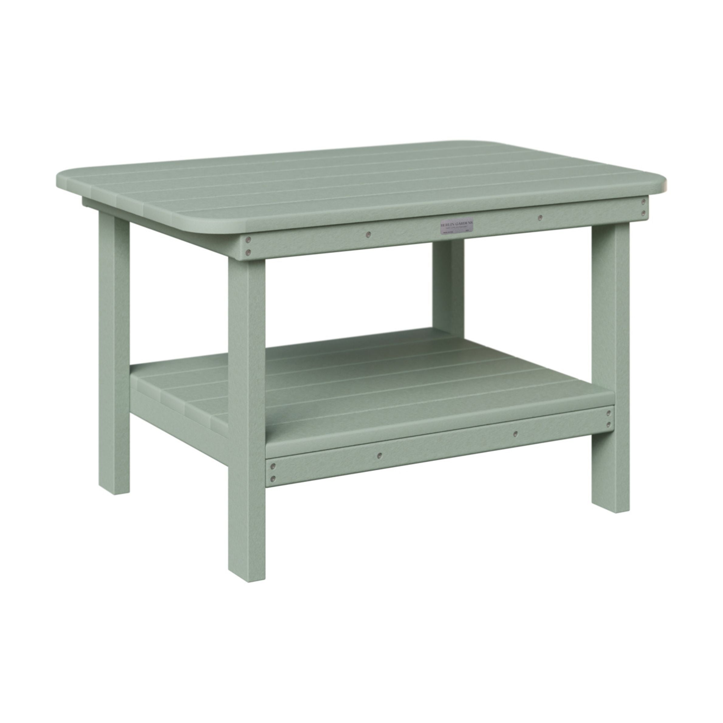Berlin Gardens Outdoor Poly Lumber Rectangle Coffee Table