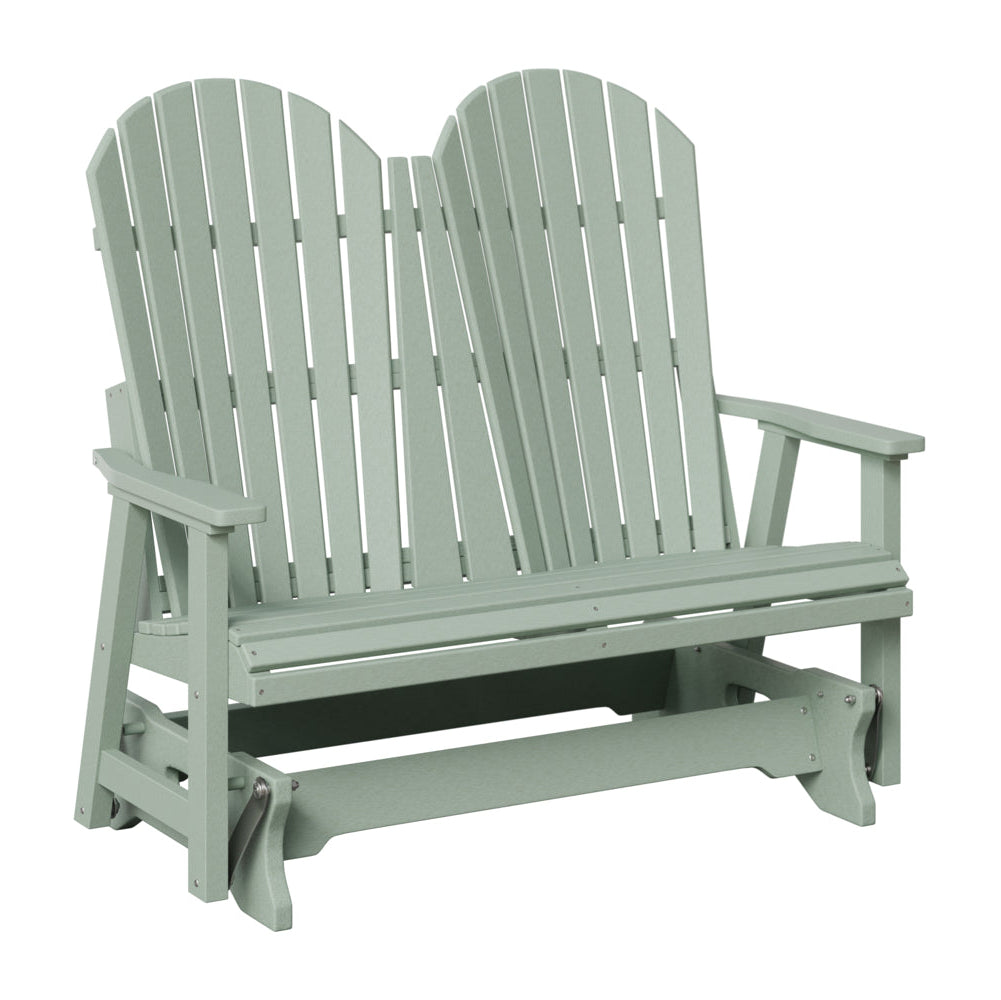 Berlin Gardens Comfo Back Poly Lumber Double Glider