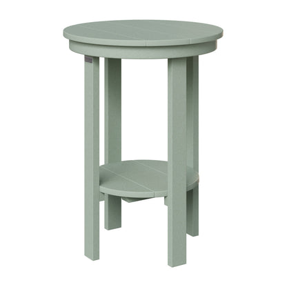 Berlin Gardens Outdoor Poly Lumber Round End Bar Table