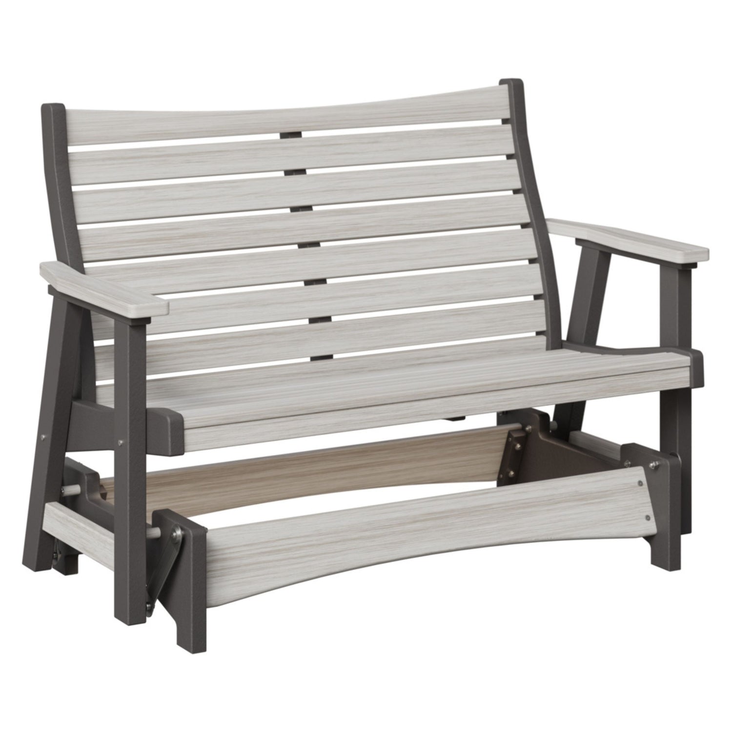 Berlin Gardens Bristol Poly Lumber Double Glider