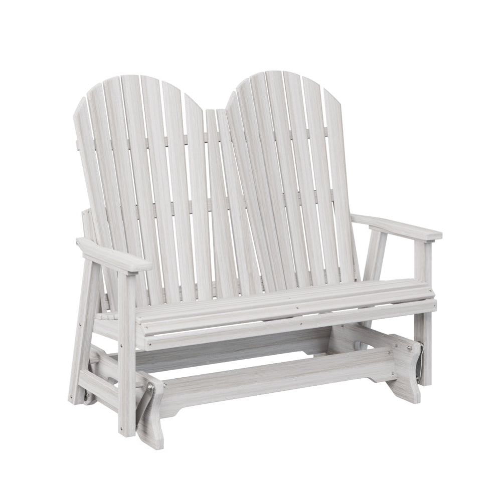 Berlin Gardens Comfo Back Poly Lumber Double Glider