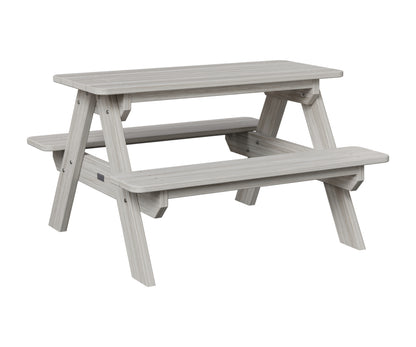 Berlin Gardens Kids Poly Lumber Rectangular Picnic Table