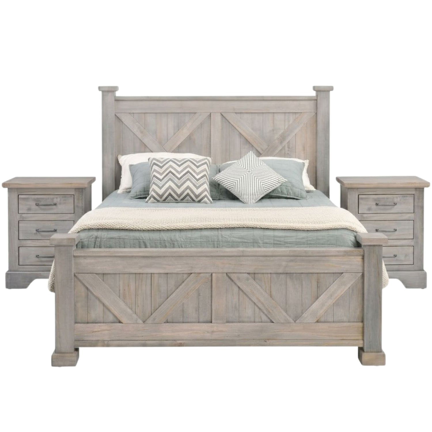 High Bank Woodworks Pendleton 3-Piece Maple Bedroom Set
