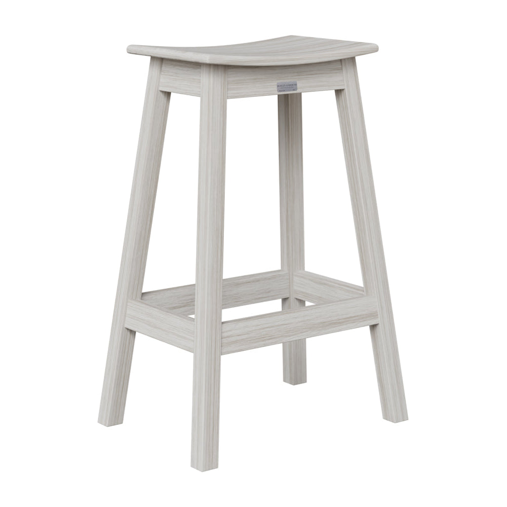 Berlin Gardens Outdoor Saddle Poly Lumber Bar Stool