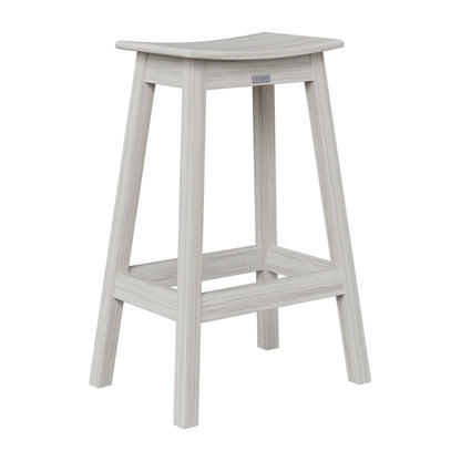 Berlin Gardens Outdoor Saddle Poly Lumber Bar Stool