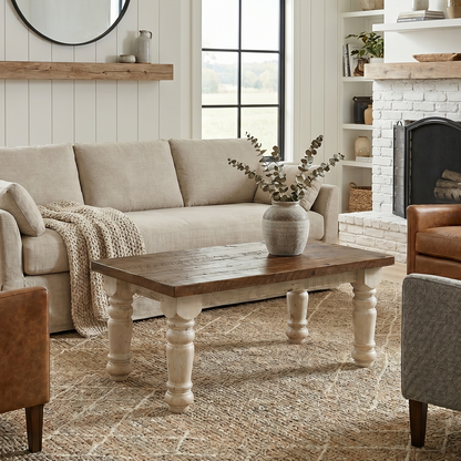 Legacy Estate Shiloh Reclaimed Barnwood Coffee Table