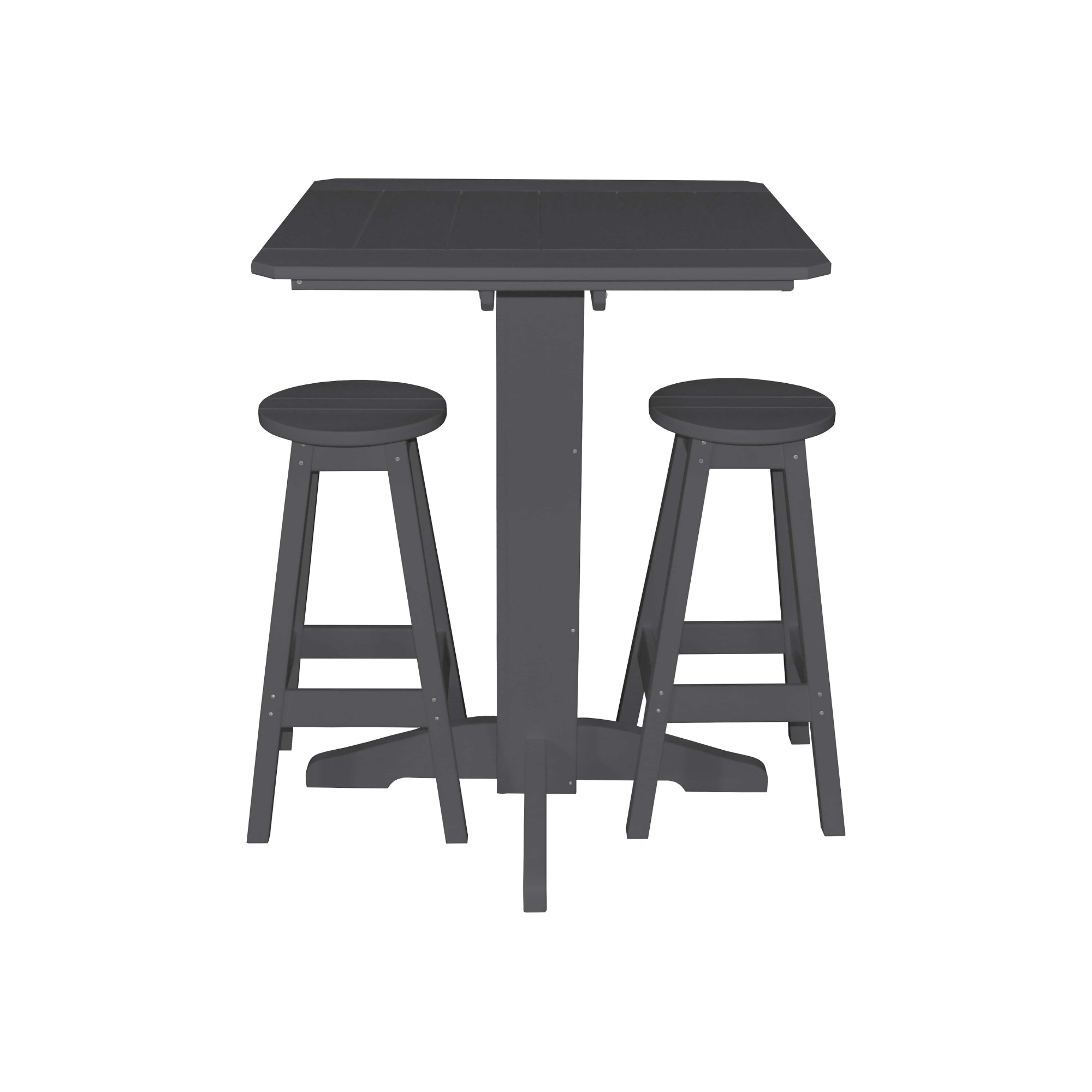 Keystone Amish Co. Sierra 3-Piece Poly Outdoor Bar Set