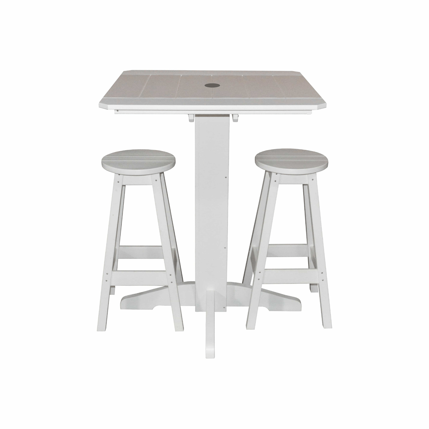 Keystone Amish Co. Sierra 3-Piece Poly Outdoor Bar Set