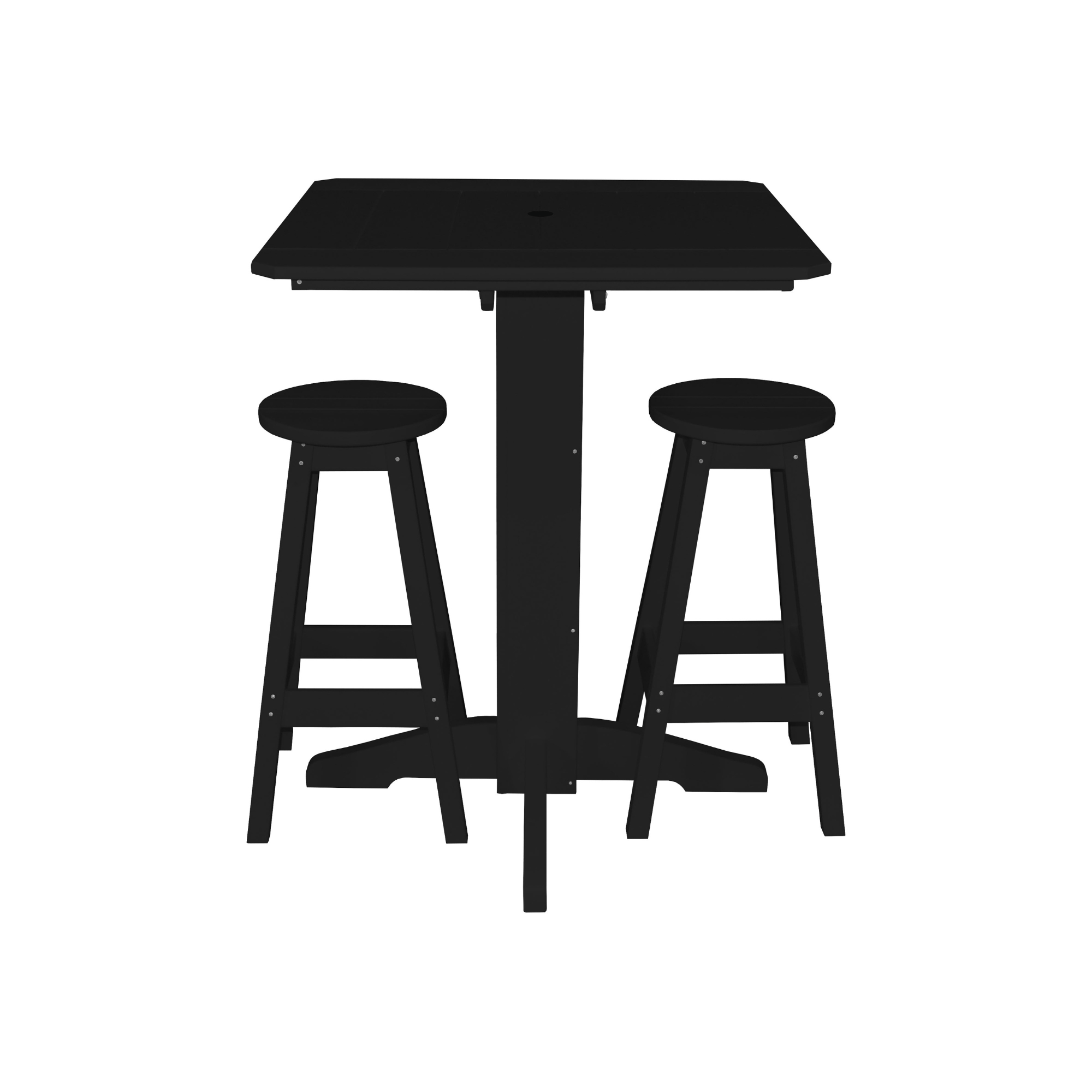 Keystone Amish Co. Sierra 3-Piece Poly Outdoor Bar Set