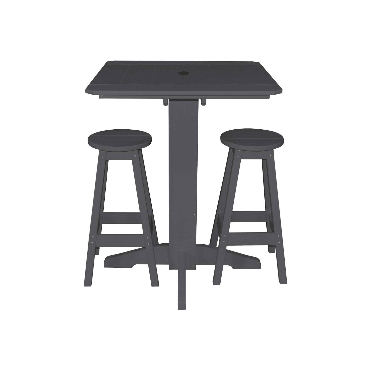 Keystone Amish Co. Sierra 3-Piece Poly Outdoor Bar Set